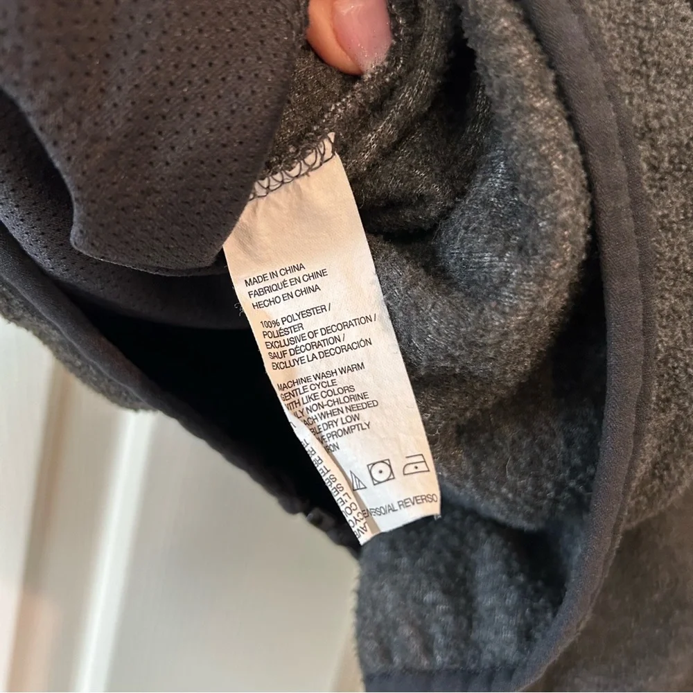 M Timberland Gray Zip Up Fleece - Picture 5 of 6